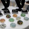 Glass Cuddle Stone - Spring Blossom - Image 3