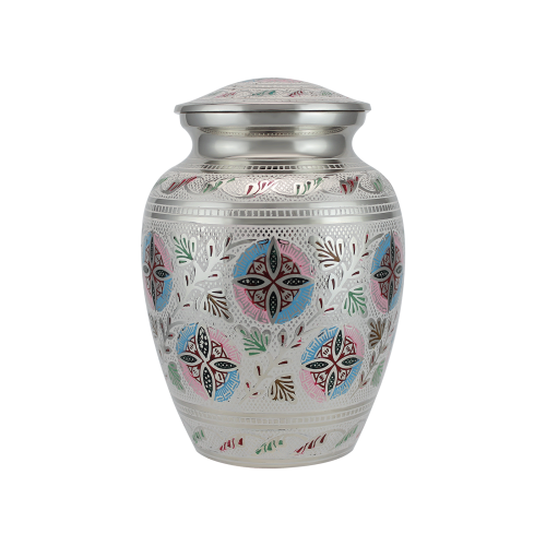 Peaceful Child Brass Urn