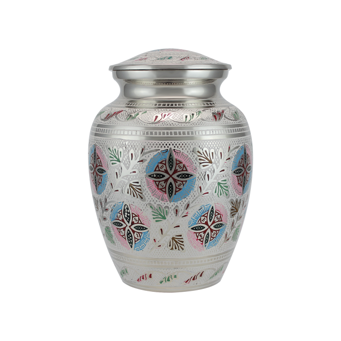 Peaceful Child Brass Urn